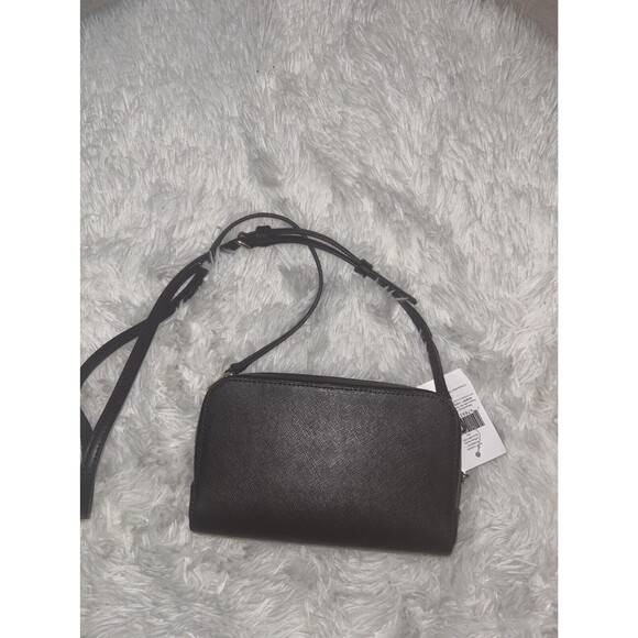 New KATE SPADE New York Black Staci Dual Zip Around Crossbody Shoulder Bag - Picture 2 of 3